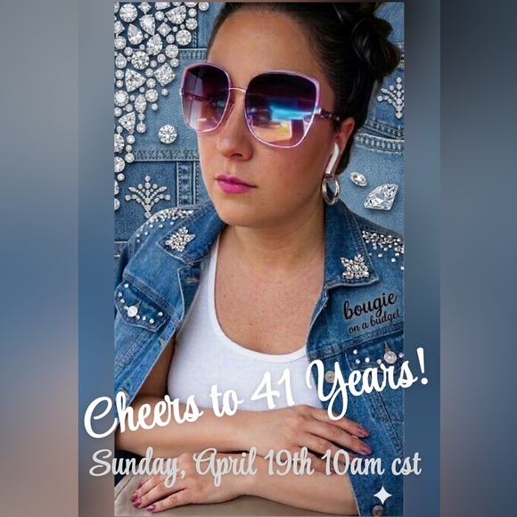 41st Birthday Accessories - 🥂Klassy’s 41st Birthday Show🥂